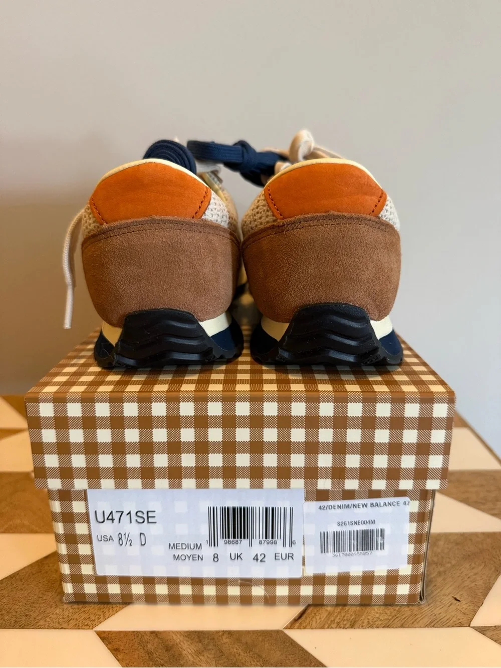 Sezane x New Balance 471 Sneaker US Unisex 8.5/Women 10 - Picture 7 of 12